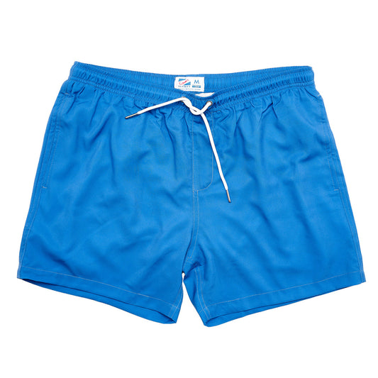 Classic Switch Swim Shorts - Water-Activated Pattern - Navy to Shark