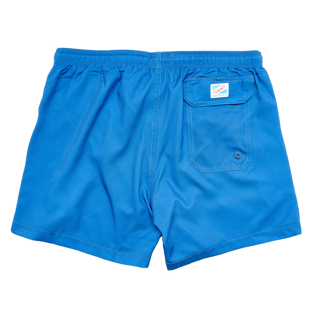 Classic Switch Swim Shorts - Water-Activated Pattern - Navy to Shark