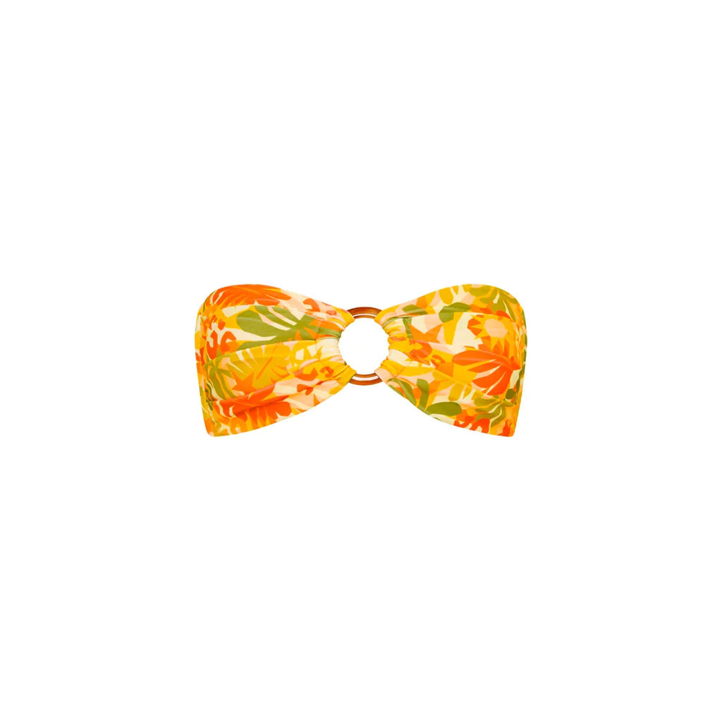 Strapless Bandeau Top - Jungle Dreamer