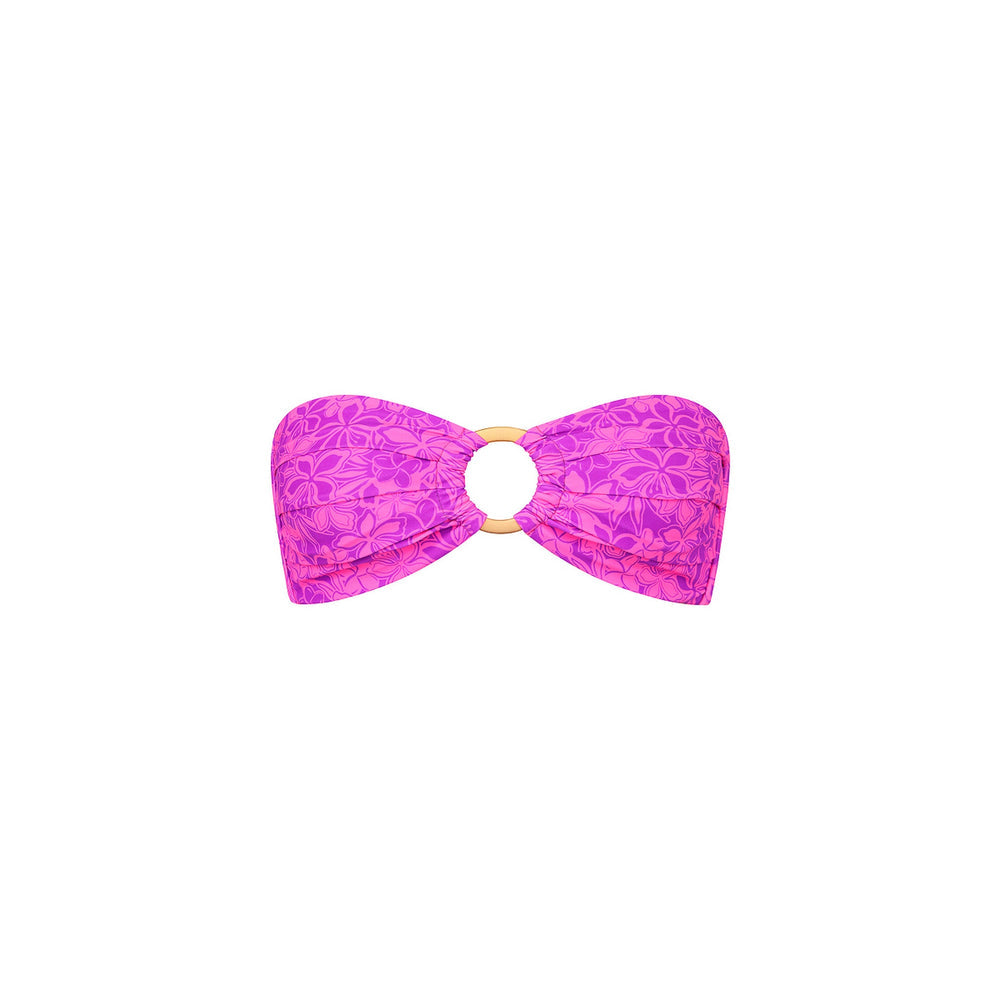 Strapless Bandeau Top - Bubble Berry