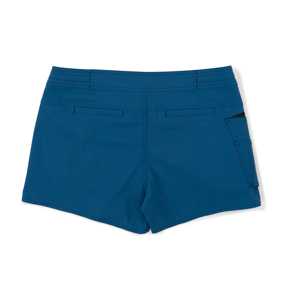 Traverse Board Shorts - Solid - Smokey Blue