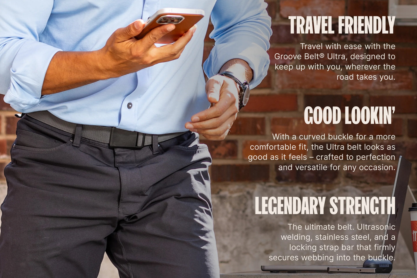 Groove Belt - Ultra - Black/Black