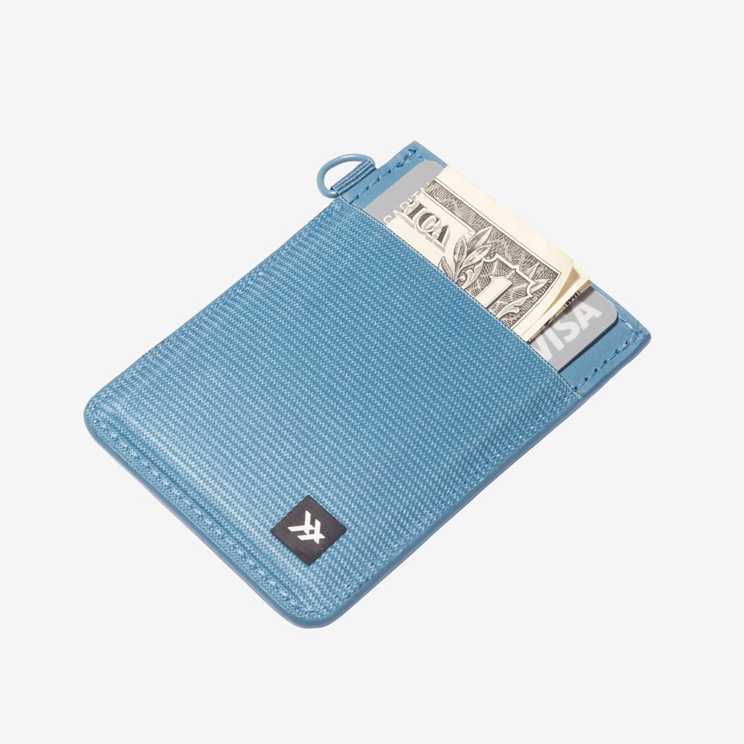 Vertical Wallet - Surf Blue