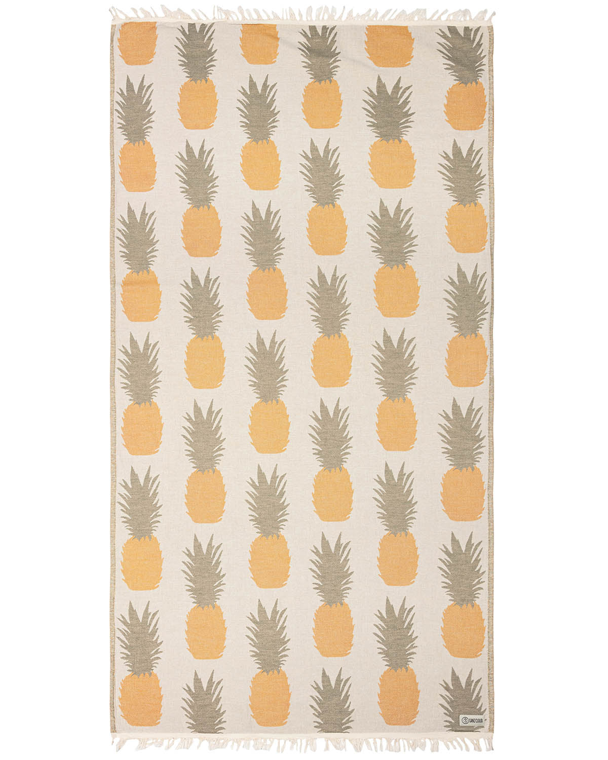 Turkish Towel - Pineapple (Natural)