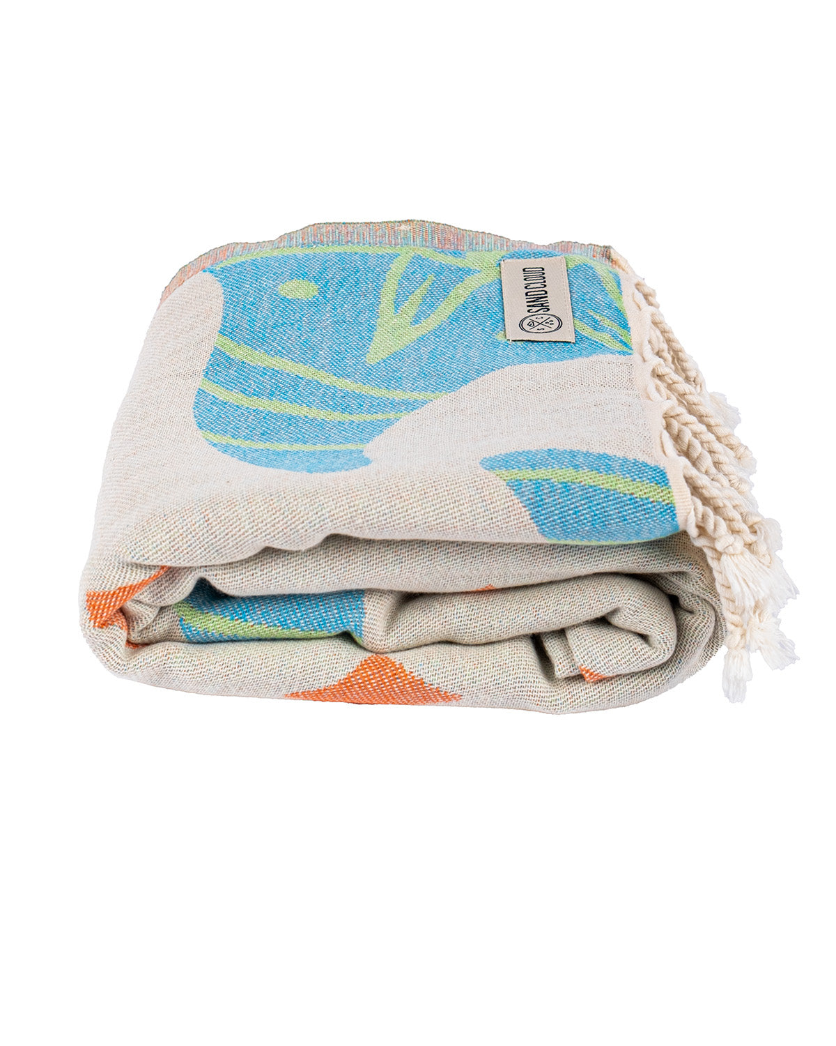 Turkish Towel - Sea Devils (Natural)