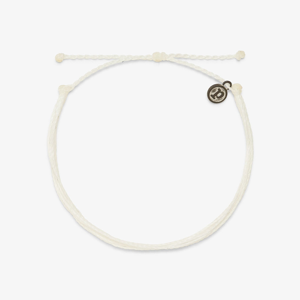 Solid Original Anklet - White