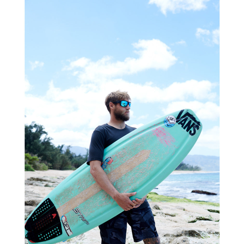Captain Sunglasses - Black/Blue