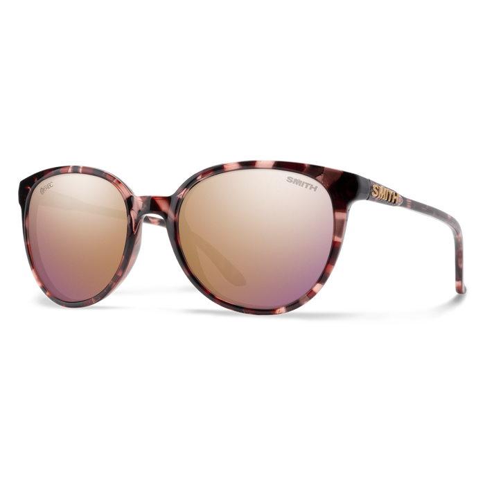 Cheetah Sunglasses - Rose Tortoise/ChromaPop Polarized Rose Gold Mirror
