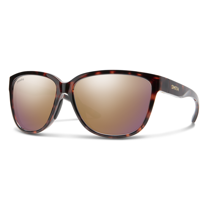 Monterey Sunglasses - Tortoise/ChromaPop Polarized Rose Gold Mirror