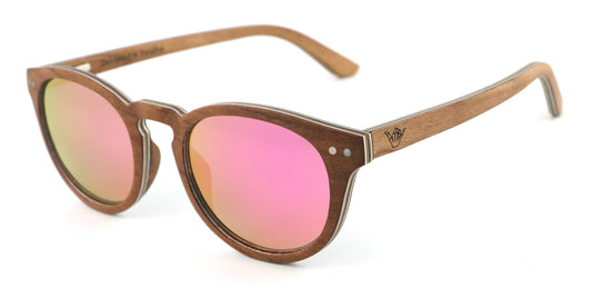 Wood Sunglasses - Fortuna - Pink
