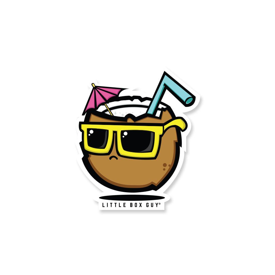 Sticker - Gnarly Coconut