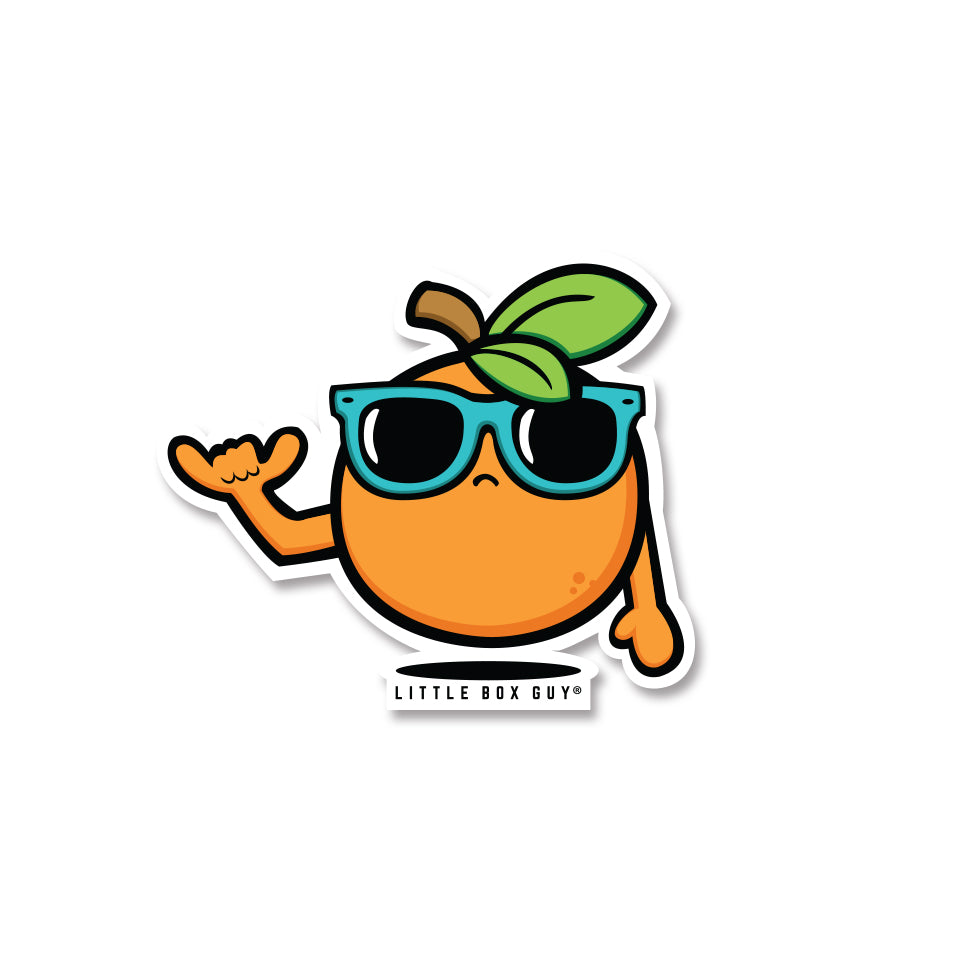 Sticker - Orange Shaka