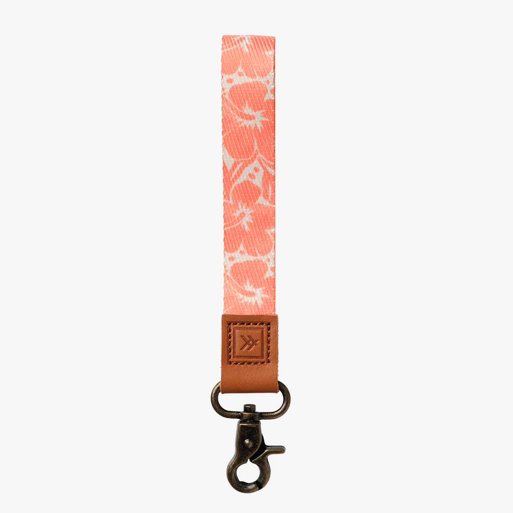 Wrist Lanyard - Coral Crush