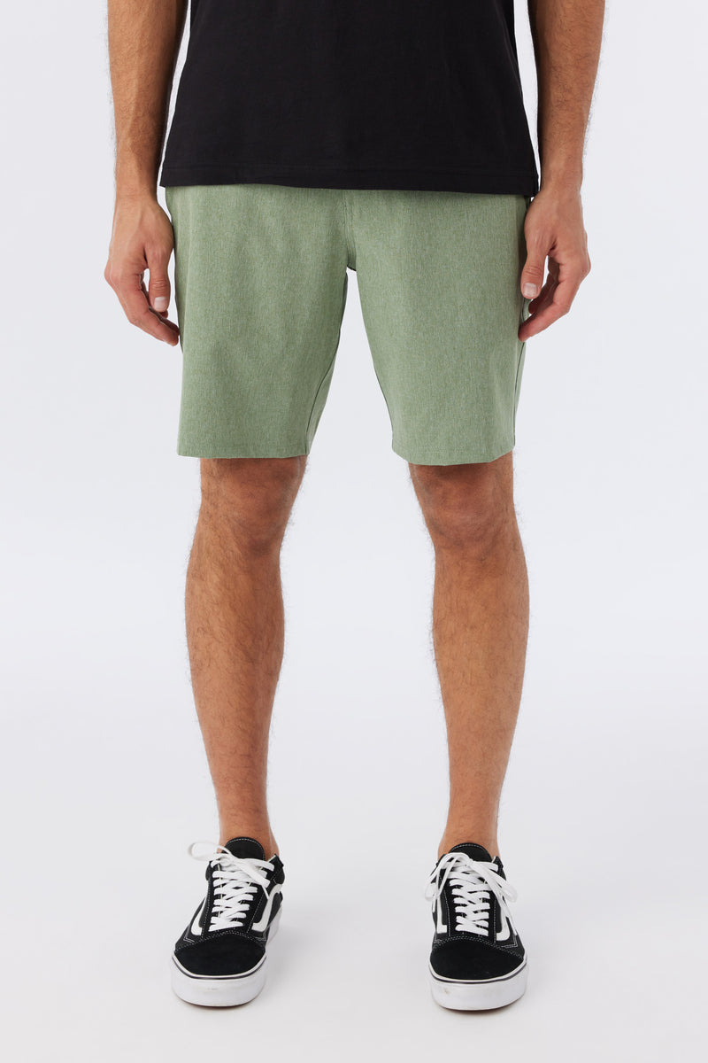 Reserve Heather 19" Hybrid Shorts - Sage