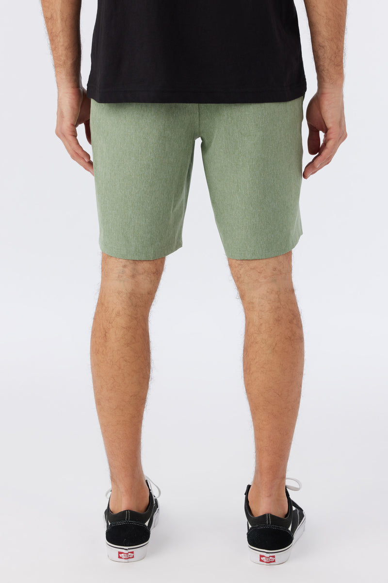 Reserve Heather 19" Hybrid Shorts - Sage