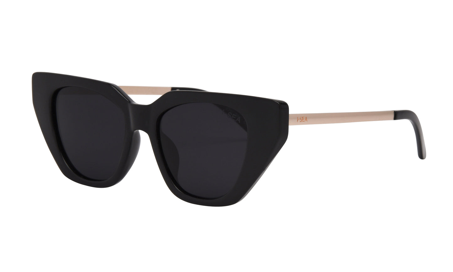 Sienna Sunglasses - Black/Smoke