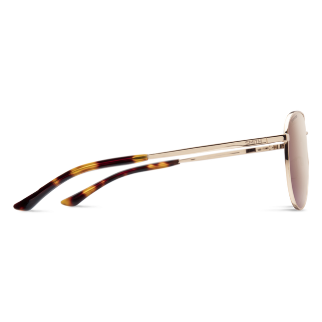 Layback Sunglasses - Rose Gold/ChromaPop Polarized Rose Gold Mirror
