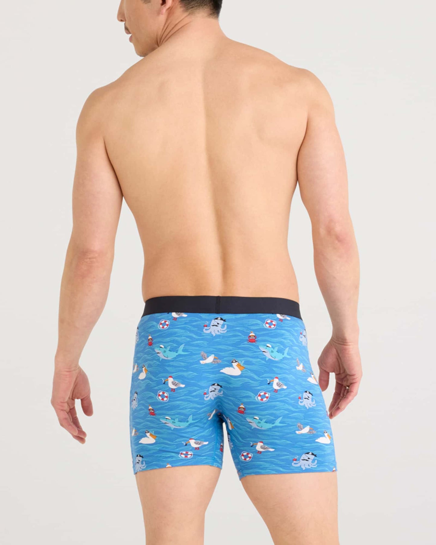Ultra 5" Boxer Brief - Seas The Day (Lake Blue)