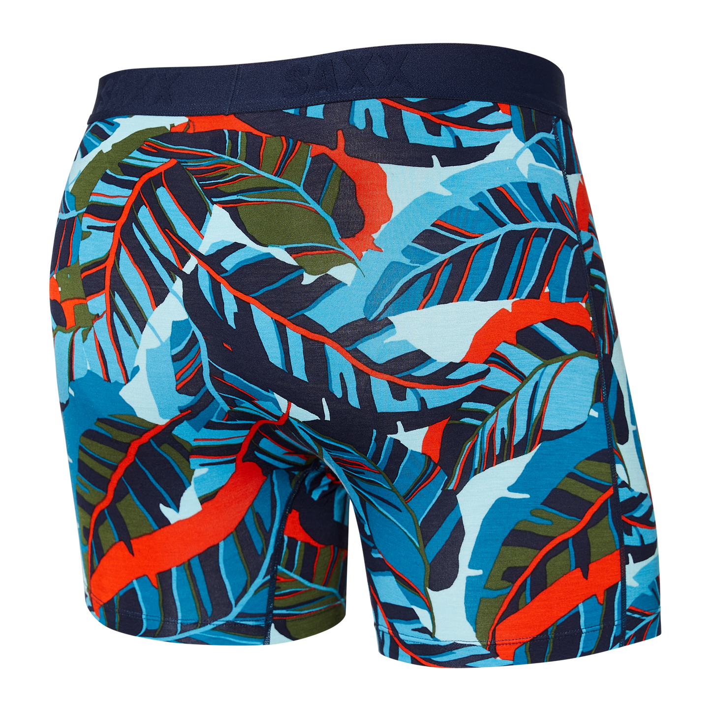 Vibe 5" Boxer Brief - Blue Pop (Jungle)