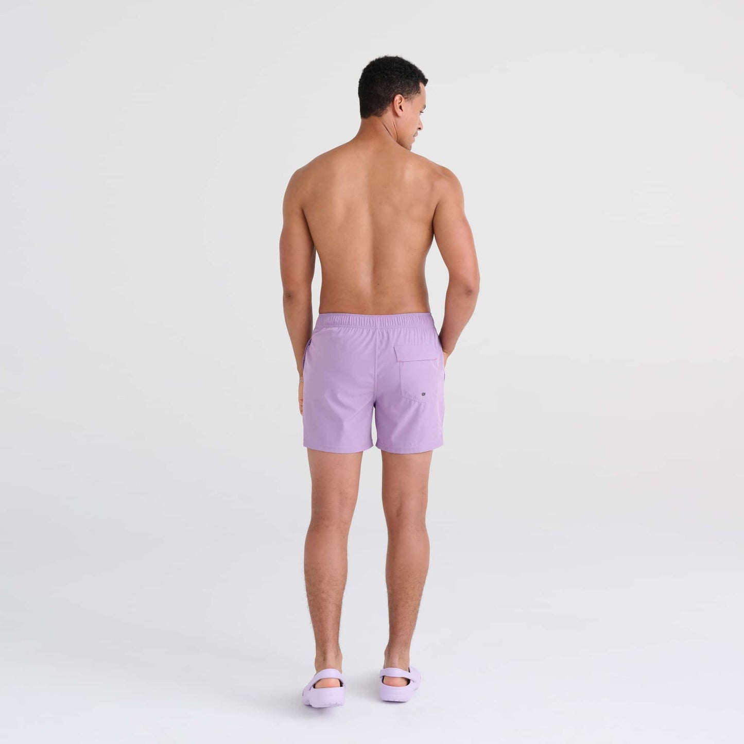 Oh Buoy 5" Swim Shorts with Compression Liner - Purple Haze