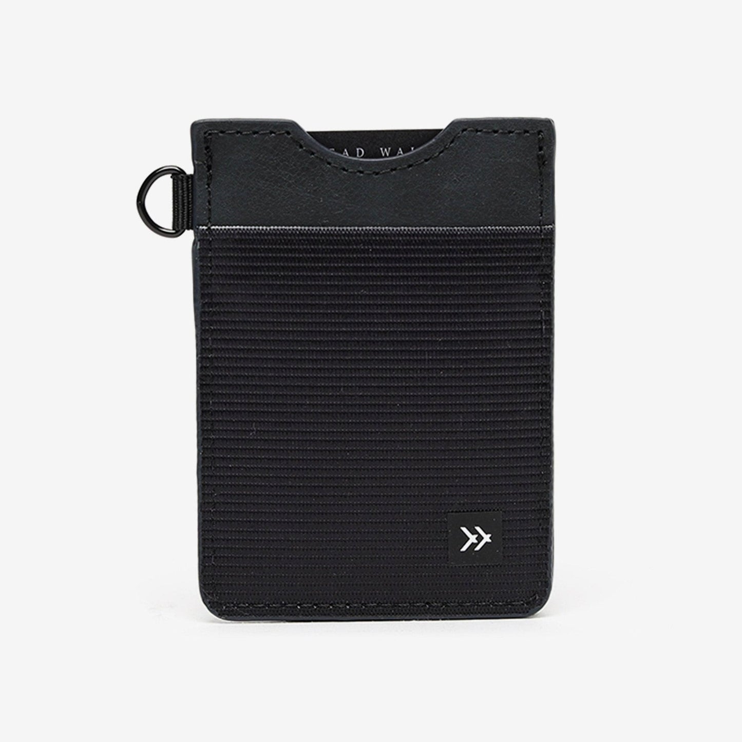 Vertical Wallet - Black