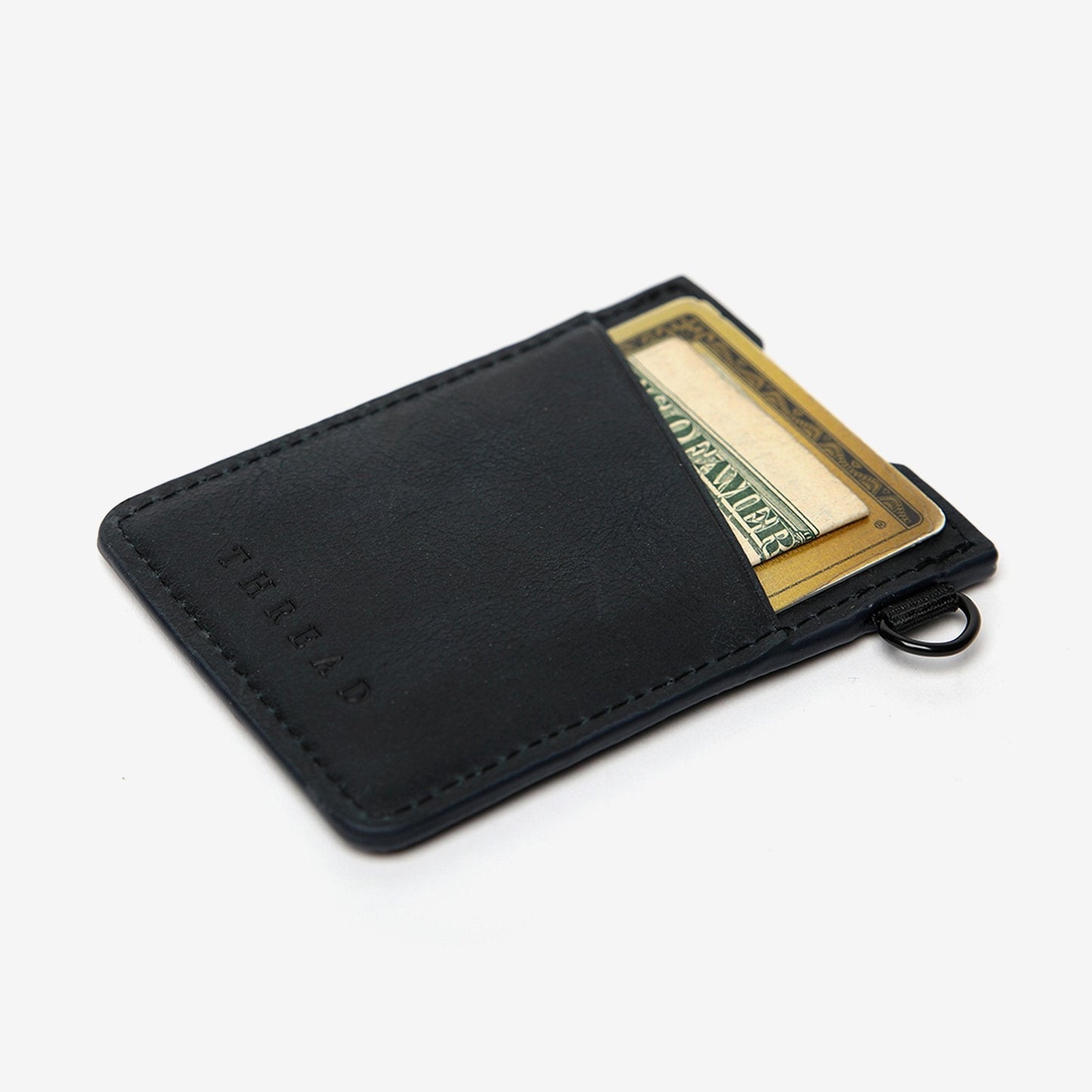 Vertical Wallet - Black