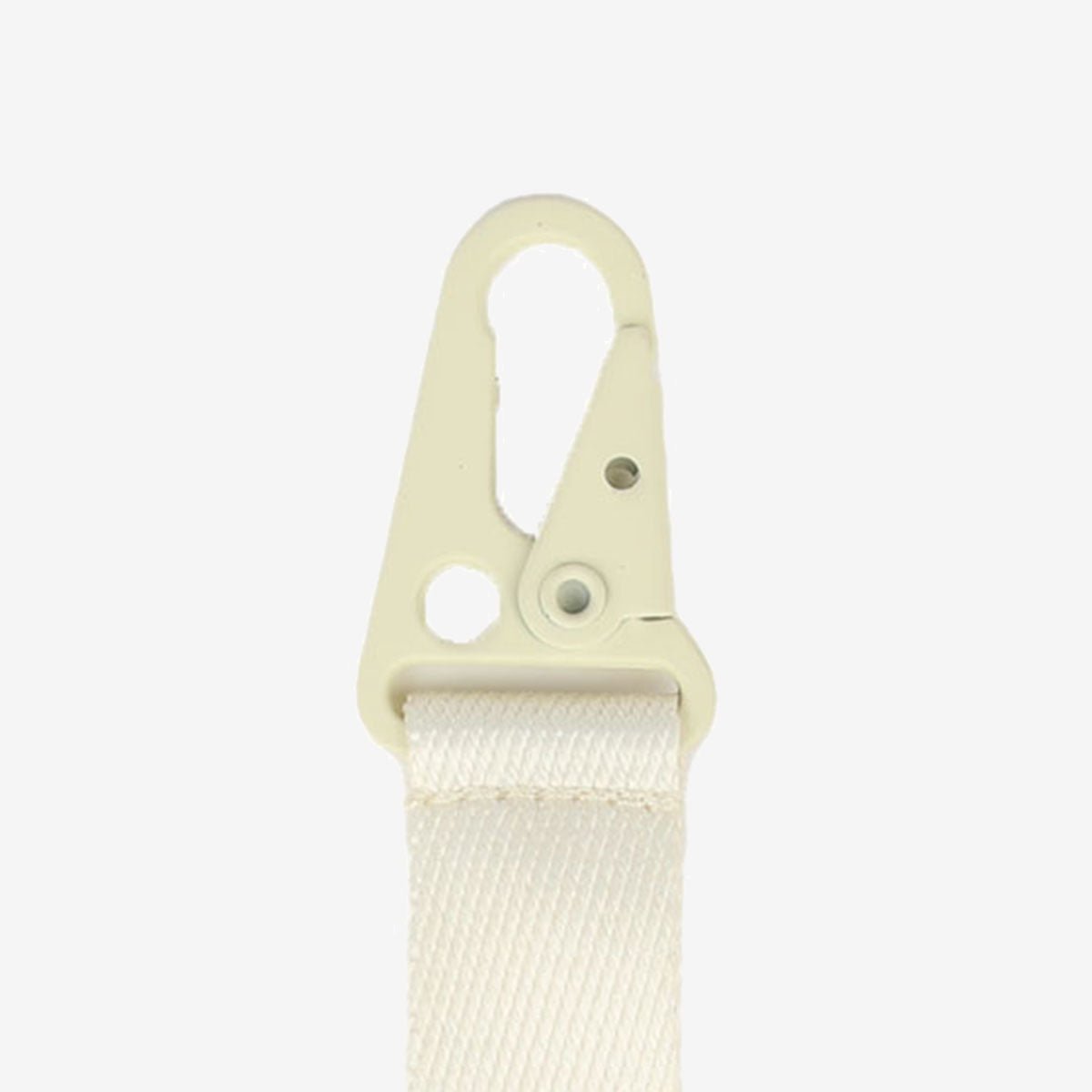 Keychain Clip - Off White