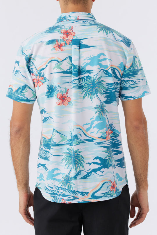 Traveler UPF Traverse Standard Short Sleeve Button-Down Shirt - White 2