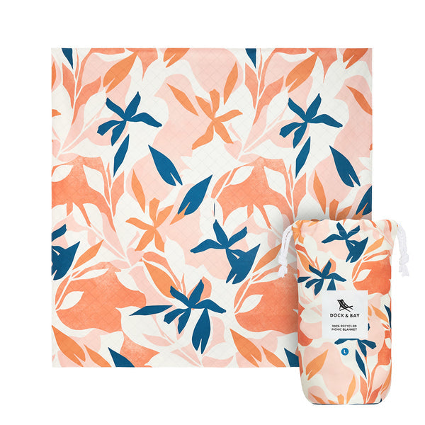 Beach/Picnic Blanket - Terracotta Tropics