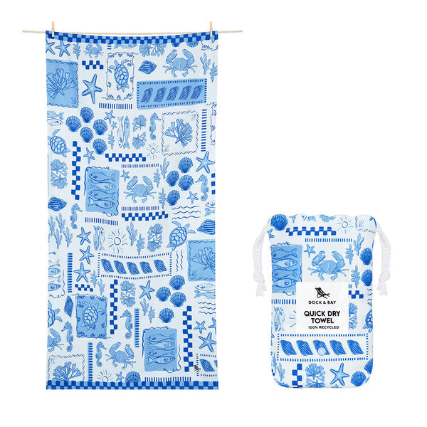 Quick-Dry Towel - Grecian Shores