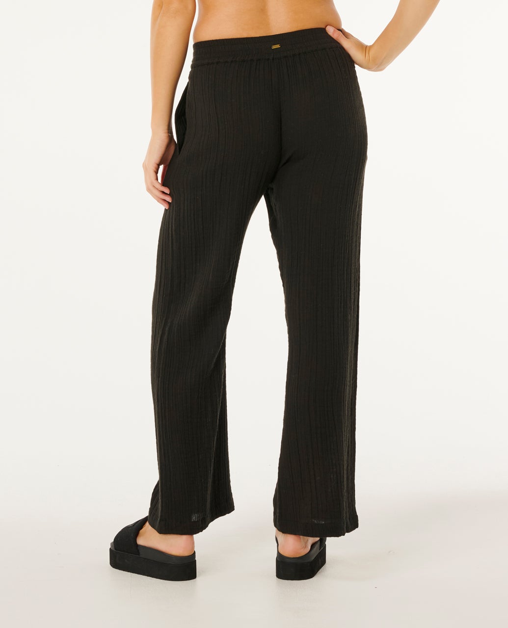 Premium Surf Full Length Beach Pants - Black