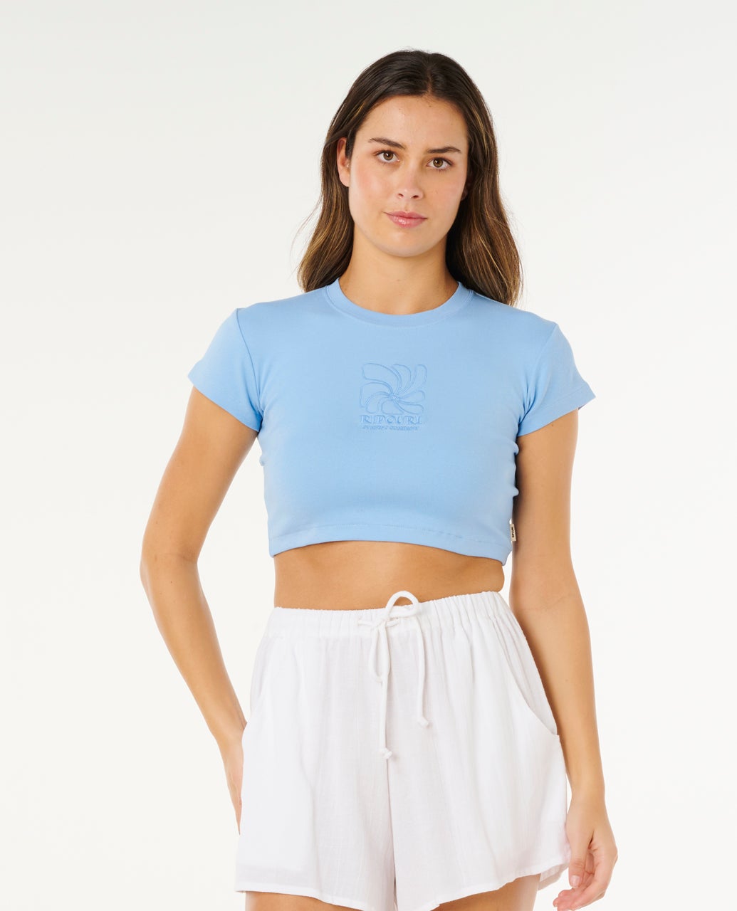 Pacific Coast Baby Tee - Light Blue