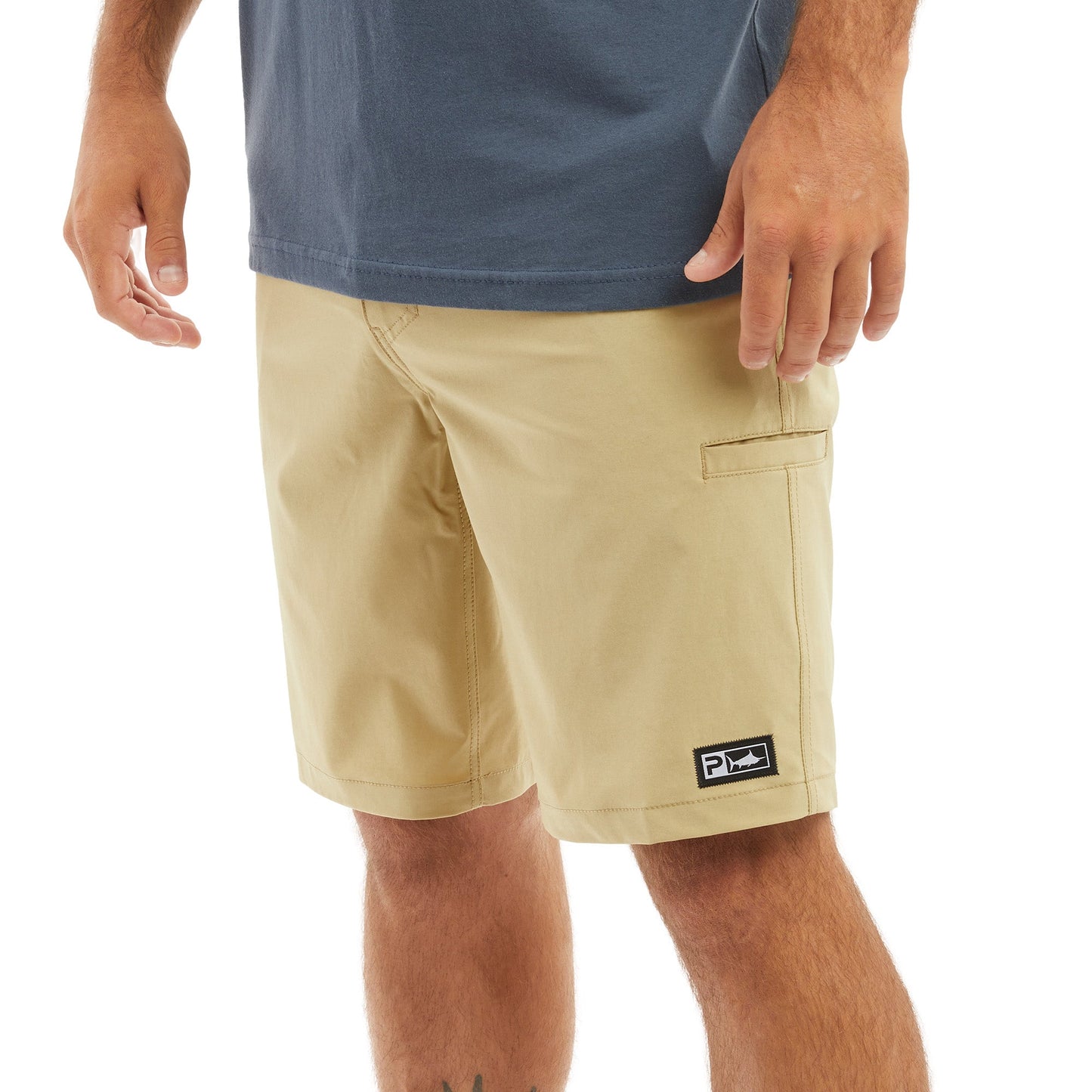 Mako 20" Hybrid Shorts - Khaki