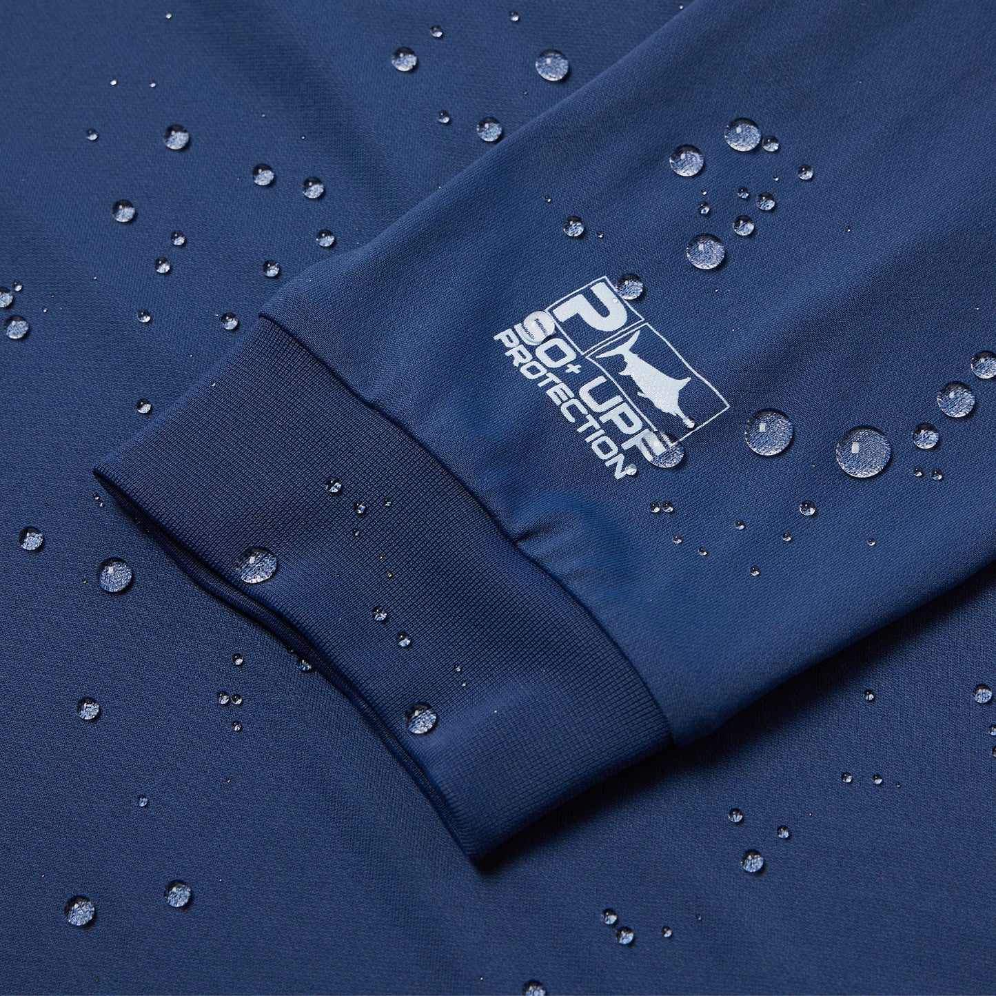 Long Sleeve UPF Sun Shirt - Aquatek Icon Americamo - Smokey Blue