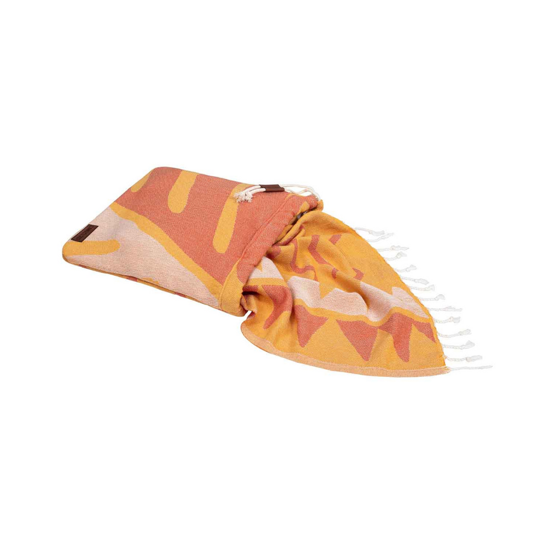 Turkish Towel Bag - Sixgill Shark (Sunflower)