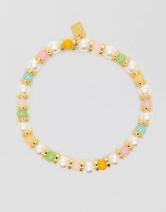 Stretch Bracelet - Pearl Bloom