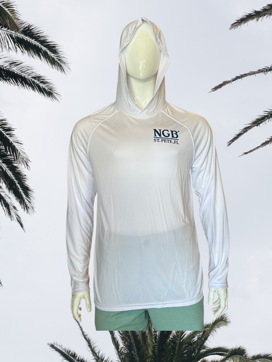 Long-Sleeve Sun Shirts/Rash Guards with Hood – NautiGirl Beachwear
