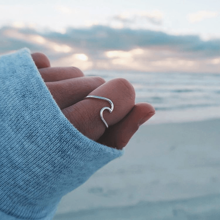Ring - Wave - Silver