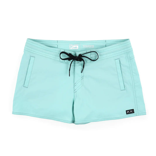 Traverse Board Shorts - Solid - Turquoise