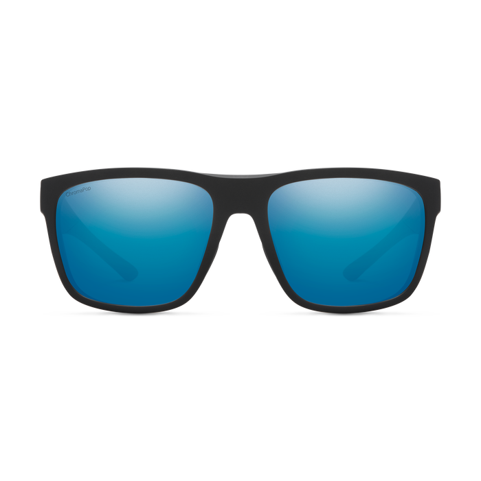 Barra Sunglasses - Matte Black/ChromaPop Polarized Blue Mirror