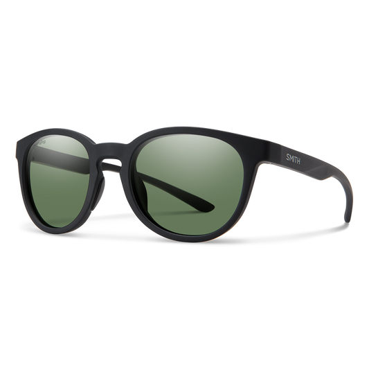Eastbank Sunglasses - Matte Black/ChromaPop Polarized Grey-Green