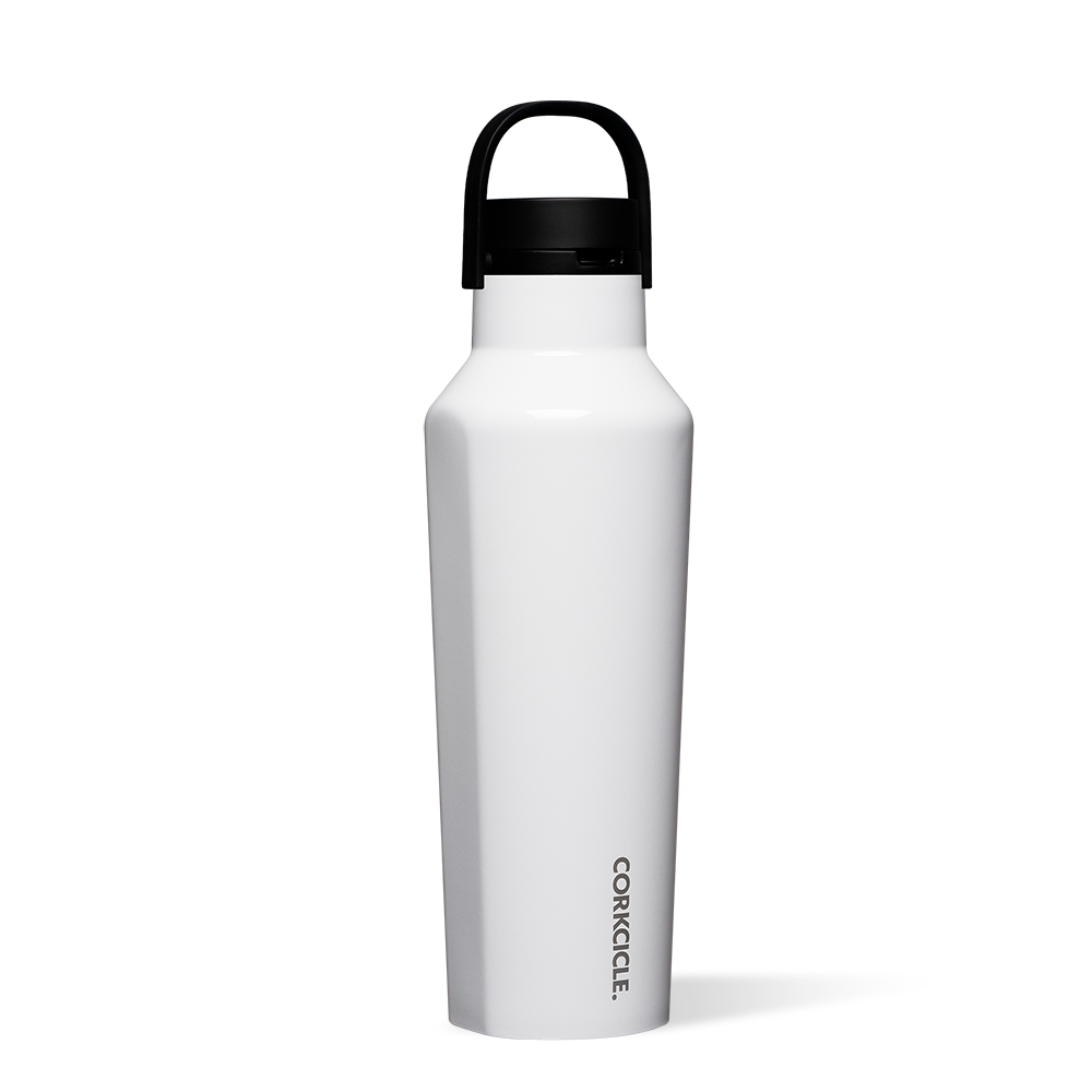 20 oz Sport Canteen - Gloss White