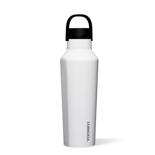 20 oz Sport Canteen - Gloss White