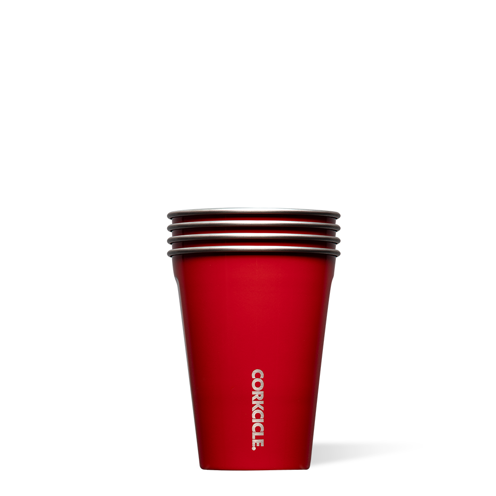 18 oz Eco Stacker (4pk) - Gloss Red