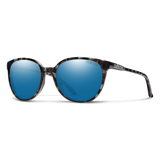 Cheetah Sunglasses - Sky Tortoise/ChromaPop Polarized Blue Mirror