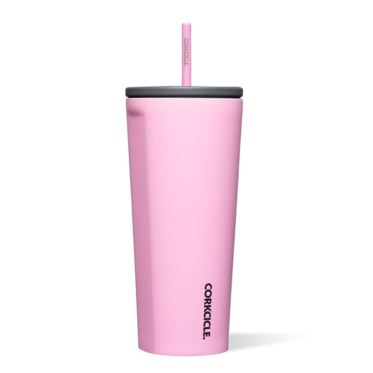 24 oz Cold Cup - Sun Soaked Pink