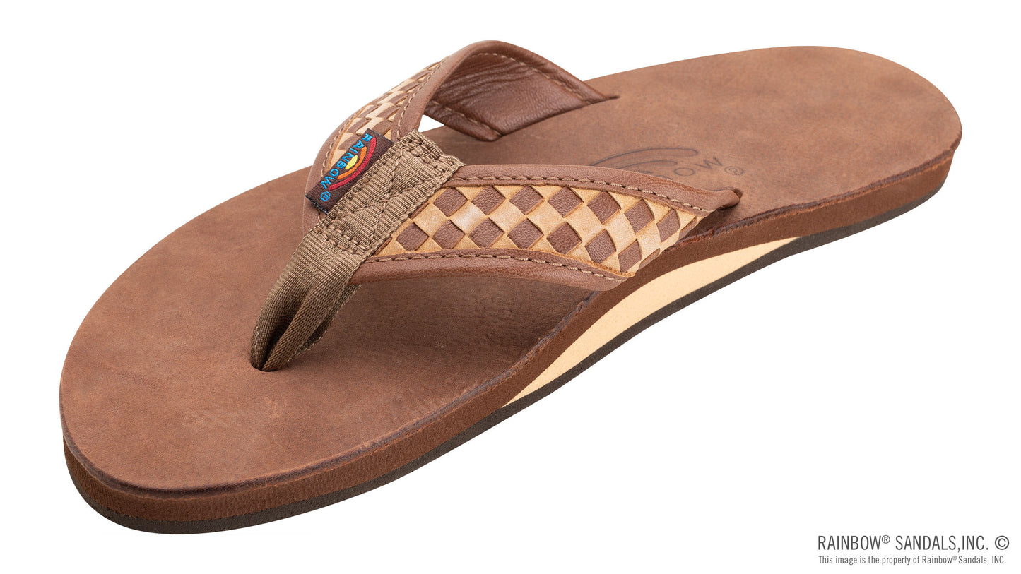 Bentley Luxury Leather Sandals - Nogales Wood