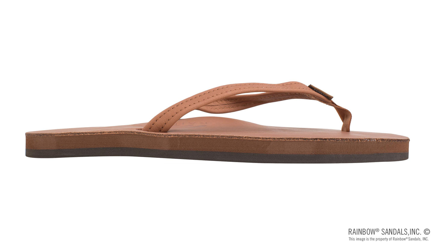 Single Arch Narrow Strap Sandals - Classic Tan