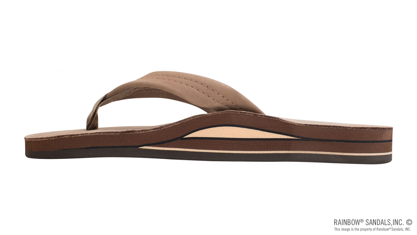 Double Arch Sandals - Dark Brown