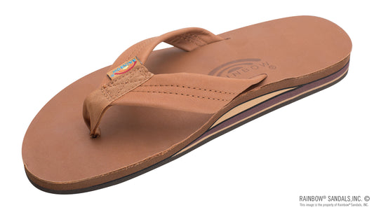 Rainbow Sandals - Double Arch - Classic Tan/Brown